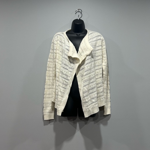 Knit cardigan sweater cream - Picture 5 of 5